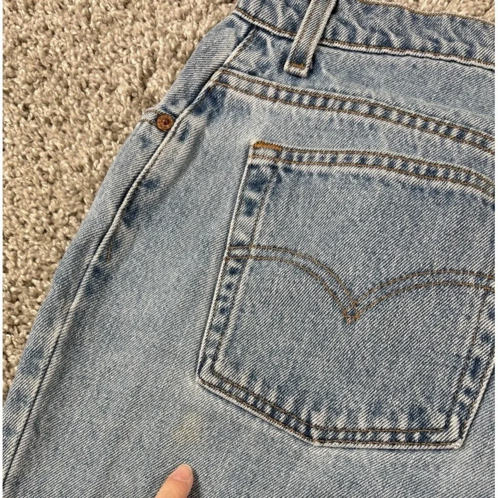 Levis 550 Made In USA Womens Jeans Relaxed Fit Tapered Leg 16 Regular - Read‎